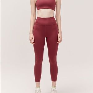 Girlfriend Collective HR Leggings Mulberry SM